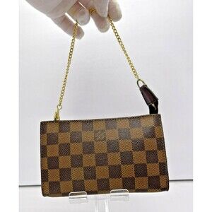 Louis Vuitton LV Accessory pouch Bucket pouch Brown Damier